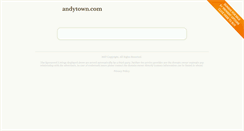 Desktop Screenshot of andytown.com